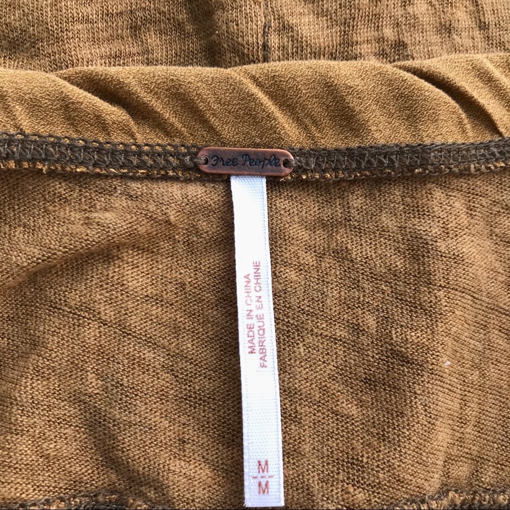 {Free People} Slouchy linen tank, M - Picture 5 of 6